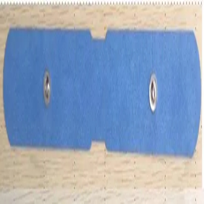 Factory Made OEM Electrode Pad, Silver Pattern, Snap Connector, Excellent for Pain Relief