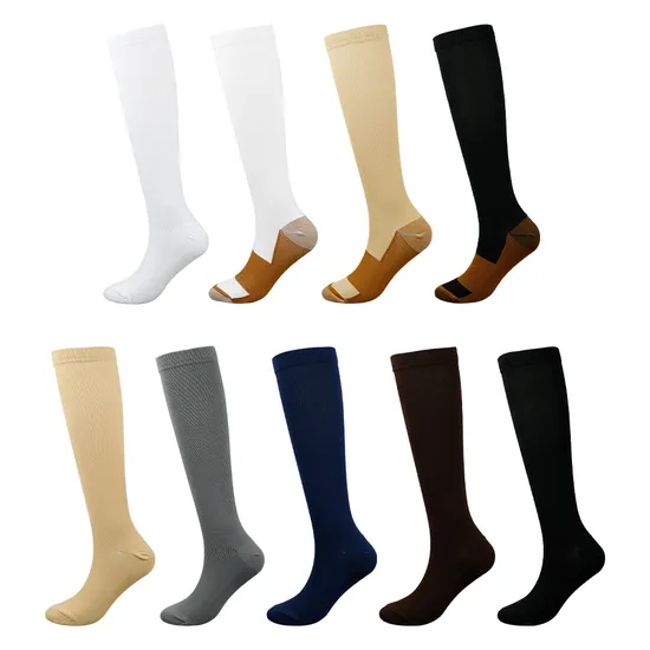 0136 Calf Sports Adult Compression Pressure Socks Over-The-Knee Socks