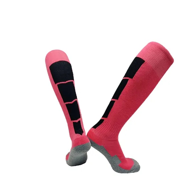 151-C003# Long Anti-Slip Football Training Socks for Men