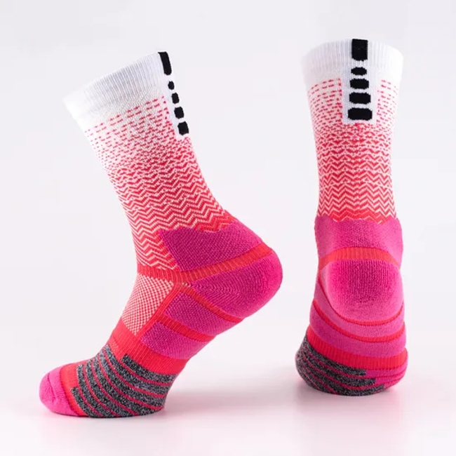 Designer Cotton Custom Soccer Football Ankle Sport Embroidery Unisex Socks Men