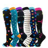 Xianghui 20-30 Mmhg Sport Medical Knee High Compression Socks