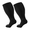 Custom Loose Solid Color Diabetic Socks Non Skid Knee Compression Socks for Women and Men