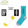 OEM High Quality Gym Custom Logo Tube Sock Thick Compression Cycling Basketball Elites Men Crew Sports Socks