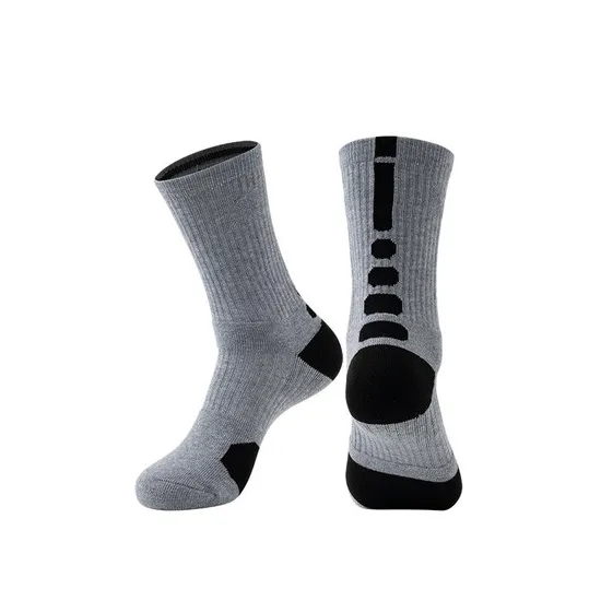 High Quality Custom Logo Men Compression Sports Basketball Socks