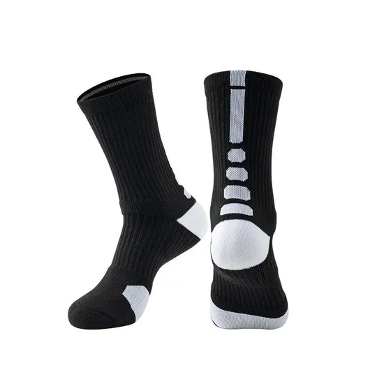 High Quality Custom Logo Men Compression Sports Basketball Socks