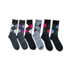 Antibacterial Soft Breathable High Elastic Cotton Colorful Argyle Men Ankle Crew Socks