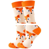 High Quality Unisex Printed Hosiery Women s Cotton Blend Casual Graphic Crew Socks Customized Logo Direct Factory Daily