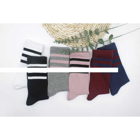 Women s cotton crew socks