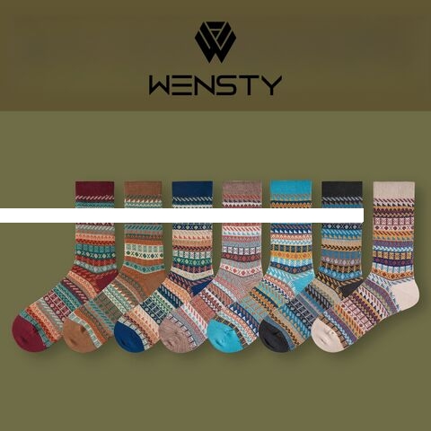 High Quality Fashion Socks Couple Spring Summer Casual Tie Dyeing Socks Custom Breathable Trendy Socks Cotton Sports Crew Socks