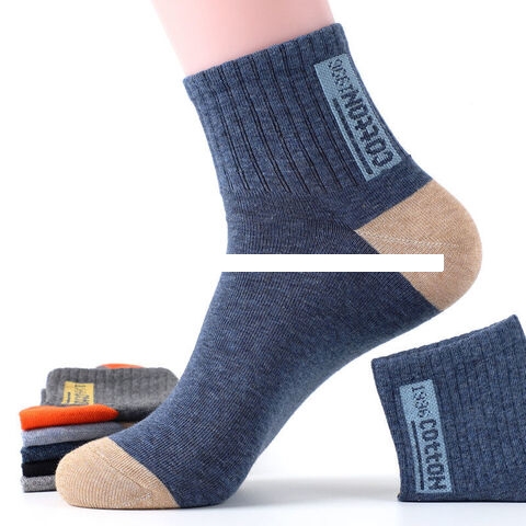 Stores Hot Socks Customized Designs Low MOQ Breathable and comfortable Thickened and abrasion resistant Daily casual socks