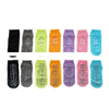 Non Slip Grips Socks Cotton Crew Socks Breathable Mid Cut Anti Slip Floor Socks Trampoline Socks Logo Can Be Customized