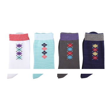 Wholesale Summer cotton socks mesh thin mid tube for men business