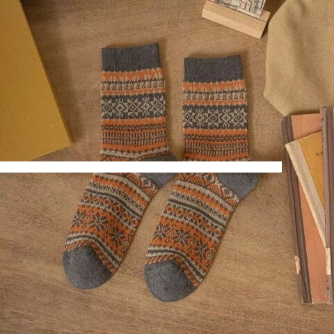 Wholesale winter thick socks men s crew socks colored high quality socks for men custom logo