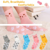 Women s Cat Socks Colorful Cute Funny Crew Socks Novelty Gifts for Teenage Girls Girlfriend Animal Lovers
