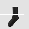 Wholesale Men Sweat absorbent Solid Socks Custom Logo Breathable Simple Crew Socks Thick Warm Knitted Terry Padded Socks