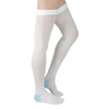 Medical White Gradient Close Toe Compression Socks