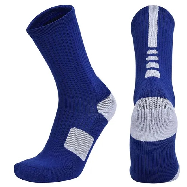 Custom Elite OEM Running Hiking Training Athletic Mens Socks Cushioned Compression Basketball Tennis Baseball Sports Towel Socks for Kids