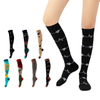 Soft and Comfortable Compression Socks Happy Design High Elastic Breathable Socks