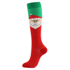 Classic Stripe Cushioned Sole Sports Compression Half Cushion Terry Nylon Socks