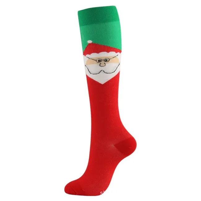 0047 Calf Sports Adult Compression Pressure Socks Over-The-Knee Socks