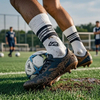Custom Wholesale Ready Stocking Anti-Slip Soccer Sock Men Cotton Custom Grip Sport Compression Bulk Thick Sports Socks