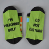 Mens Funny Cotton Crazy Socks Novelty Crew Compression Running Golf Socks