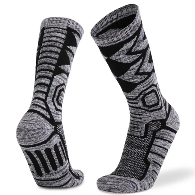 High Quality Compression Socks Men Hiking Socks OEM Winter Padded Towel Socks