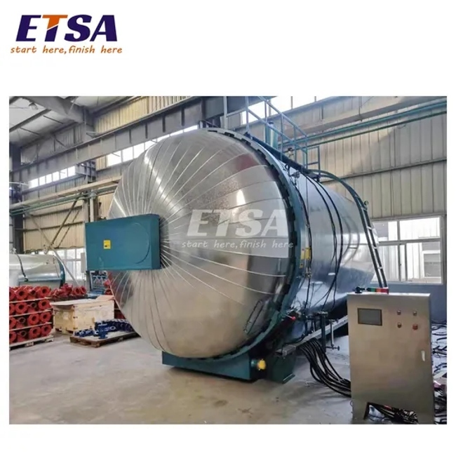 Small Cable Tire Retreading Line Rubber Autoclave Vulcanization Tank Machine