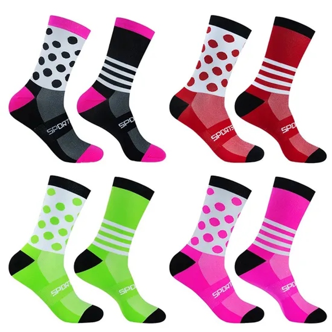Professional Team Cycling Socks MTB Bicycle Socks High Quality Outdoor Sports Sock Running Socks Basketball Socks