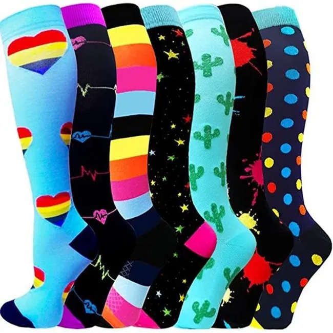 Custom Unisex Comfortable Horse Riding Socks Knee High Equestrian Socks