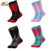 Customize and Wholesale Winter Knee High Thermal Sports Ski Sock with Terry Cushion Bottom in Many Colors and Sizes