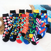 Wholesale High Quality Cotton Customised Colorful Funny Men Crew Fashion Socks