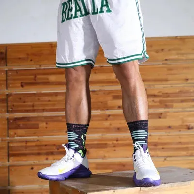 Manufacturer Wholesale Custom Logo Socks Men Kids Compression Sox Sports Basketball Meias