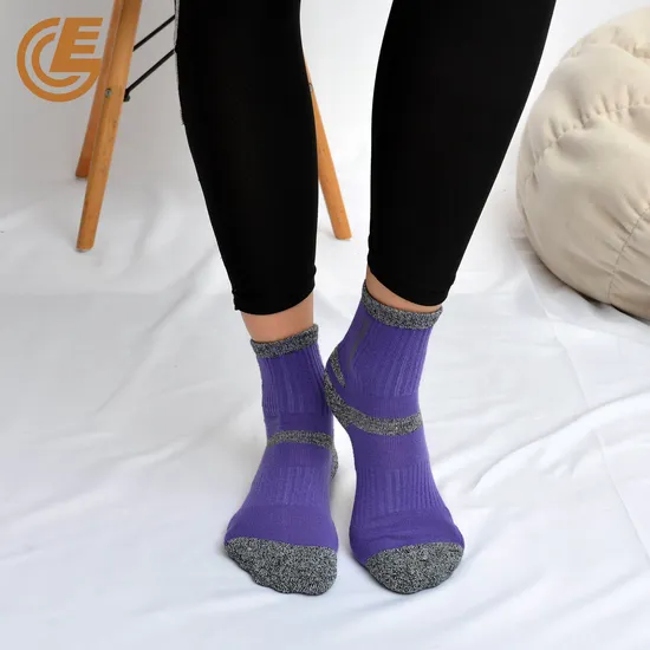 Wholesale Custom Sports Towel Bottom Compression Socks Unisex