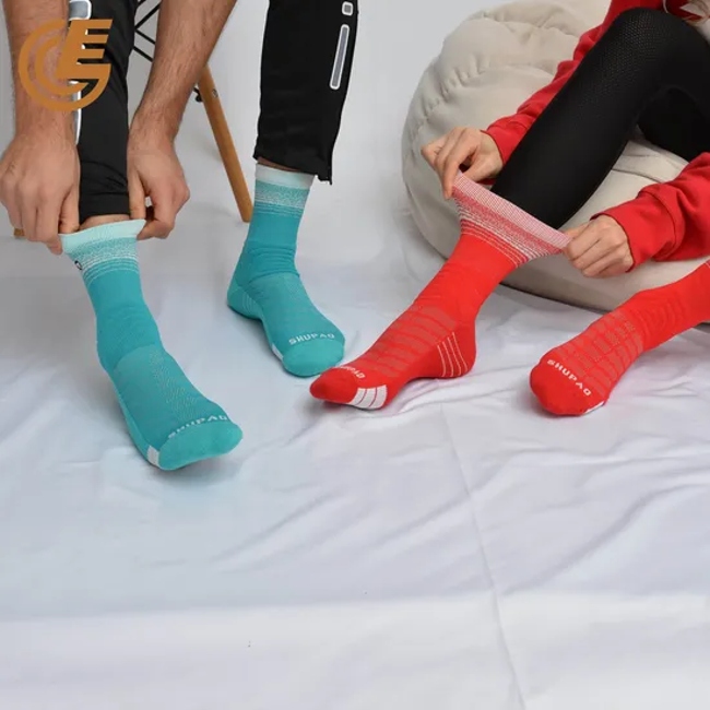 Factory Wholesale Custom High Elasticity Anti-Slip Athletic Fitness Ankle Compression Socks