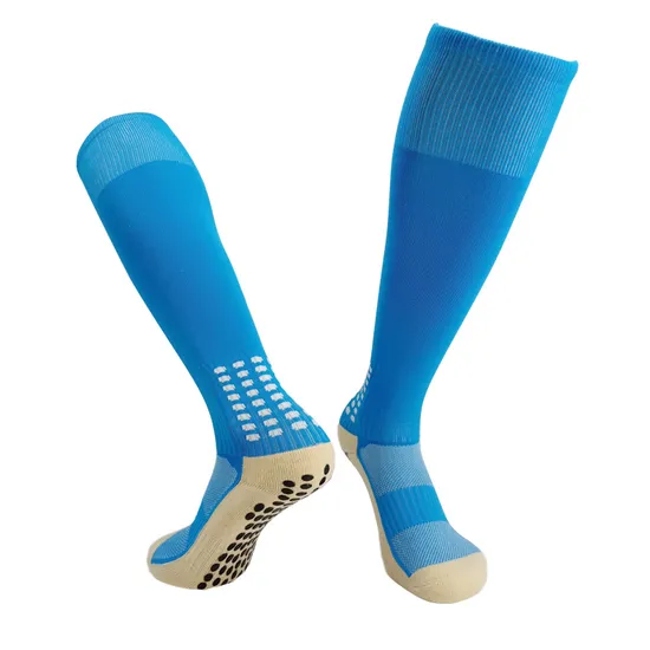 151-610# Long Anti-Slip Football Training Socks for Men