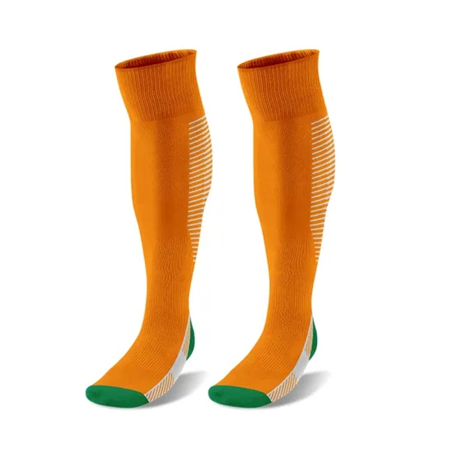Wholesale High Quality Men′s Non-Slip Towel Bottom Sports Football Socks