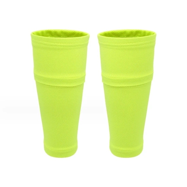 Compression Socks Silk Soccer Sock Cover Invisible with Insert Pocket Long Leg Protection