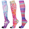 Wholesale Custom Cotton Print Fashion Designer Compression Running Sport Socks