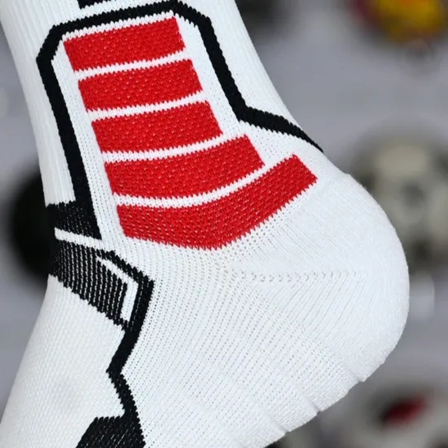 Quality Crew Tennis Grip Cotton Logo Basketball Compression Custom Sport Mens Socks