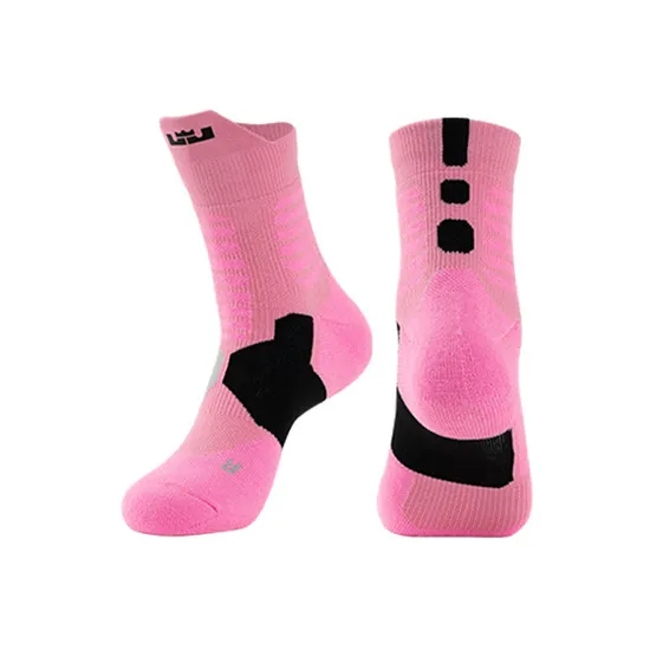 Quick Dry Sport Socks Athletic Crew Anti Slip Aero Compression Cycling Socks Men Women Custom Socks Print Logo Casual