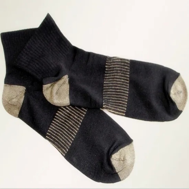 Antibacterial Deodorant Knee Copper Compression Long Socks, Long Copper-Infused Compression Socks for Male