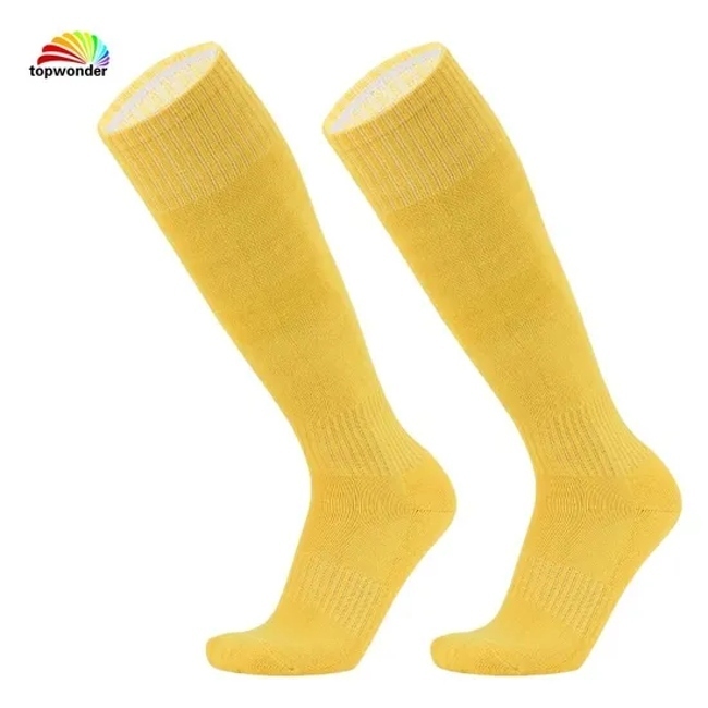 Customize All Sorts of Cushion Bottom Terry Football Sports Sock in Many Colors and Sizes at Low Prices