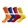 New Arrive Top Quality Man Sports Workout Fitness Socks Professional Football Soccer Rugby Anti slip Grip Crew Socks Low MOQ OEM