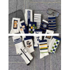 Low Moq Factory Price Fashion Sport Socks Support Custom Jacquard Design Crew Cotton Socks