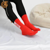 Qlm-320-12 Fashion Woman Red Cashmere Yoga Compression Thermal Socks