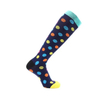 Custom Funky Fashion Mens Nylon Knee High Athlete Compression Sport Socks