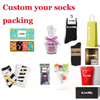 Qlm-293-4 Sports Brand Factory OEM Design Cotton Casual Compression Socks