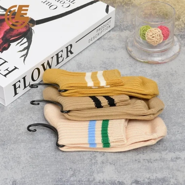 Qlm-119-3 Autumn Winter Custom Design Ribbed Compression Running Socks