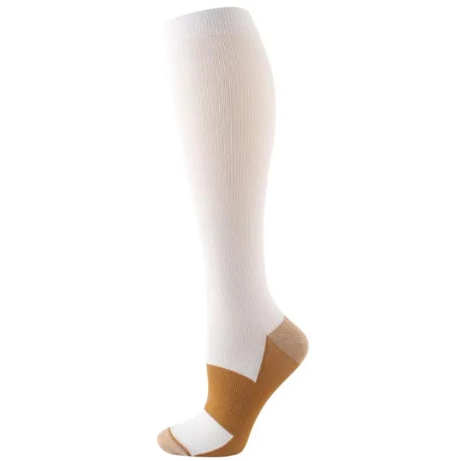 Long Leg Warmers Woman Sports Compression Elastic Stockings Socks